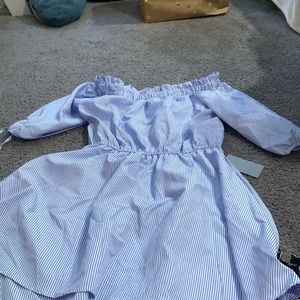 Blue summer dress